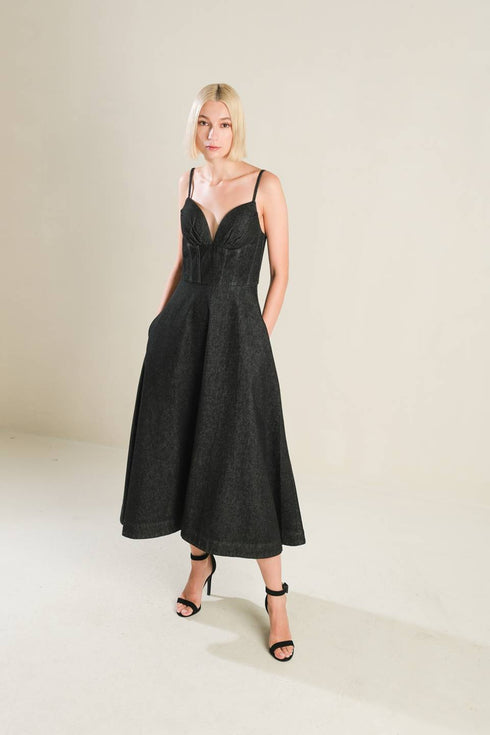 you-are-my-sunshine-denim-midi-dress Flying Tomato-Sophia's Style-5